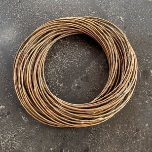 Gold-Tone 43 Interlocking Bangle Bracelets